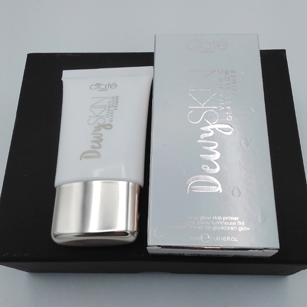 Ciate London Dewy Skin Vitamin C Glass Glow Primer Hyaluronic Acid 1.01oz/30ml